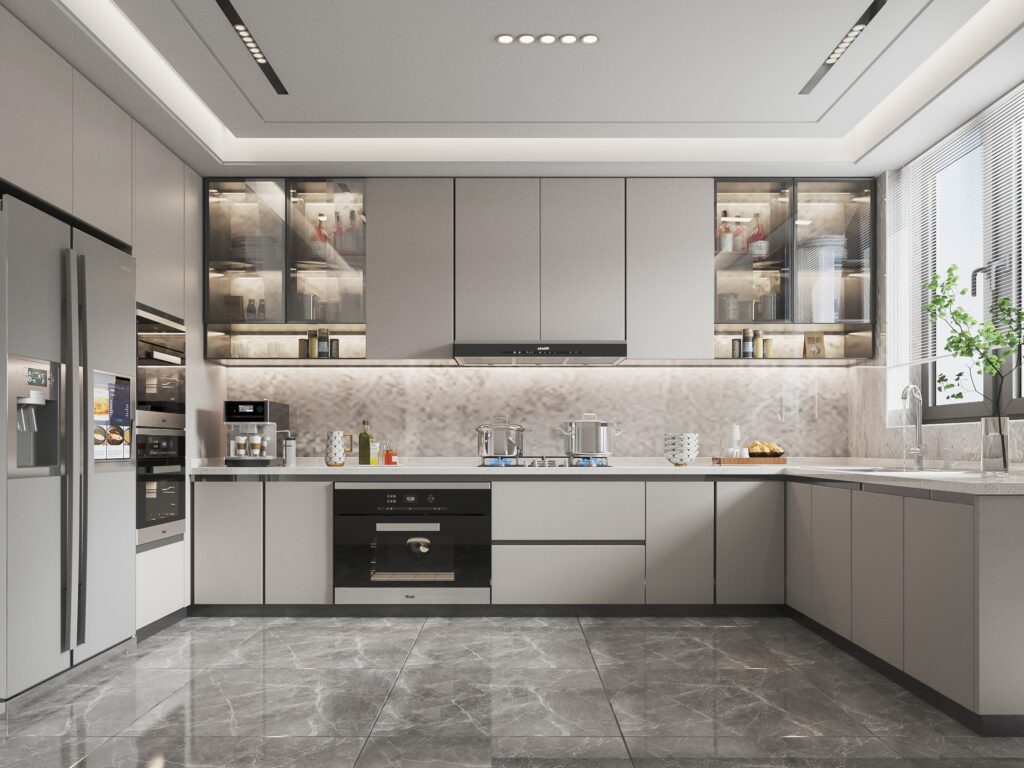 Elegant Kitchen Design - Renovate UAE
