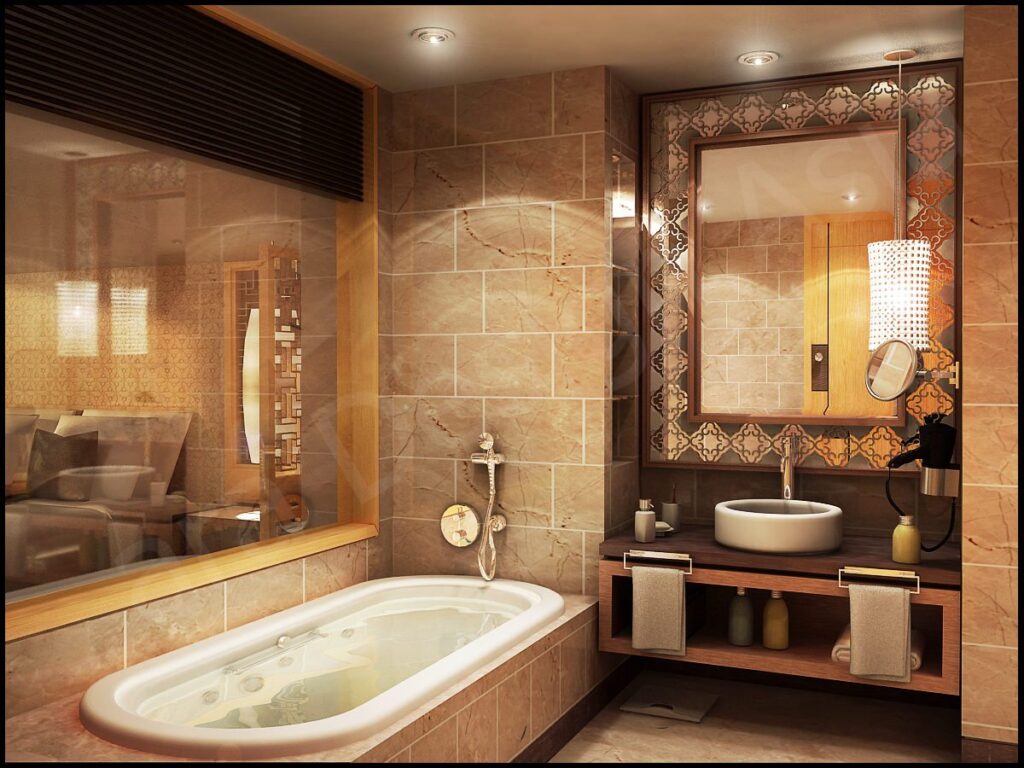bathroom ambiance - Renovate UAE