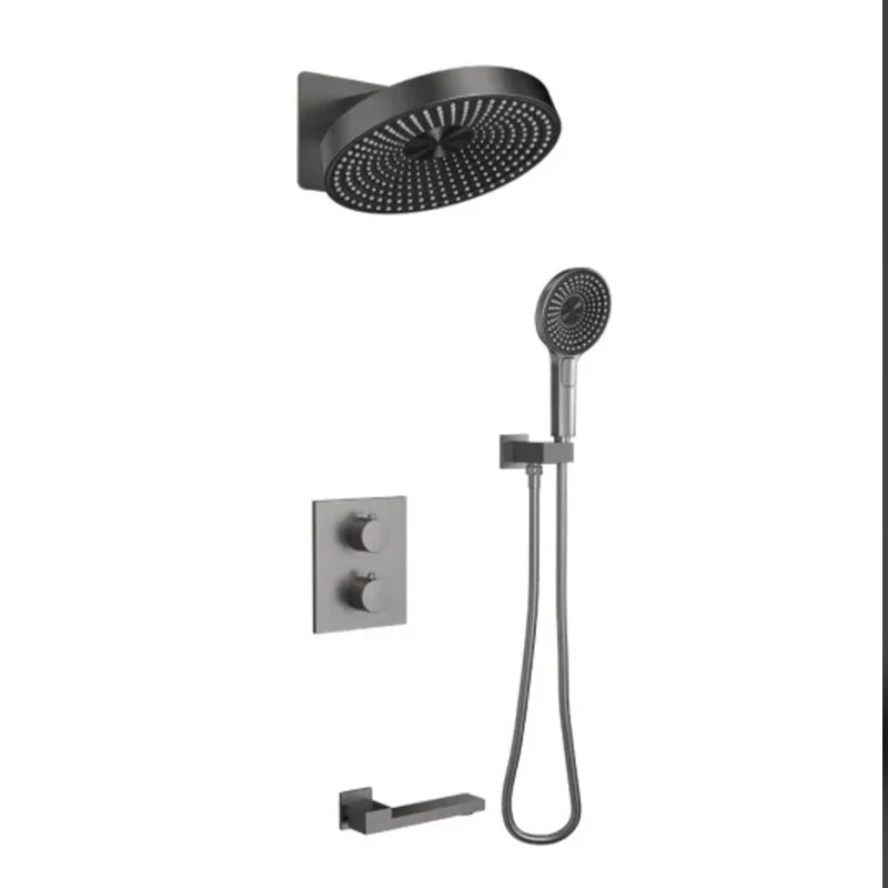 Grey Shower Set