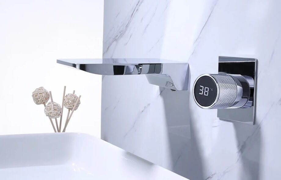 modern concealed bathroom faucet