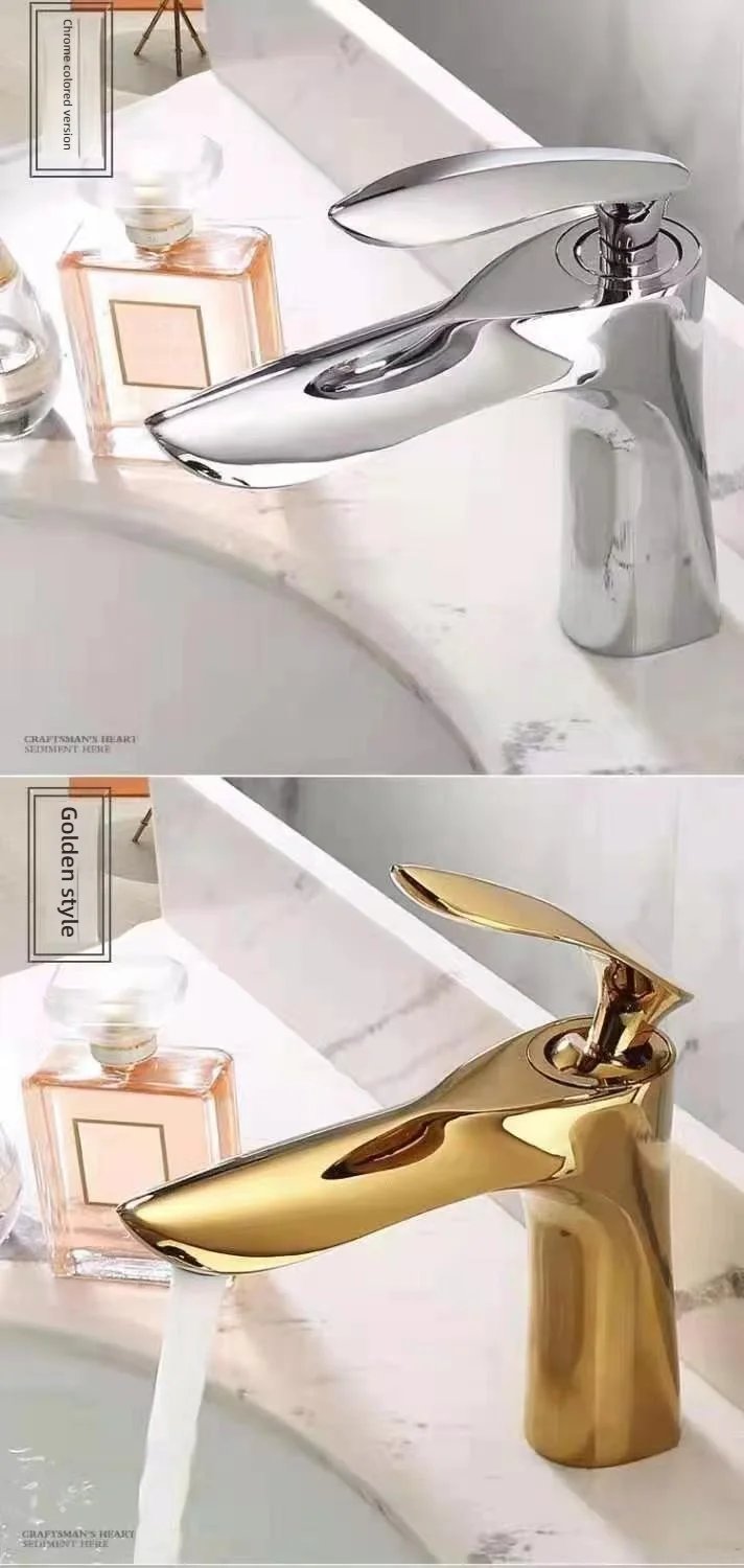 Classics High Quality Bathroom Washbasin Hot And Cold Water Faucet Household Toilet Countertop Single Handle Faucet