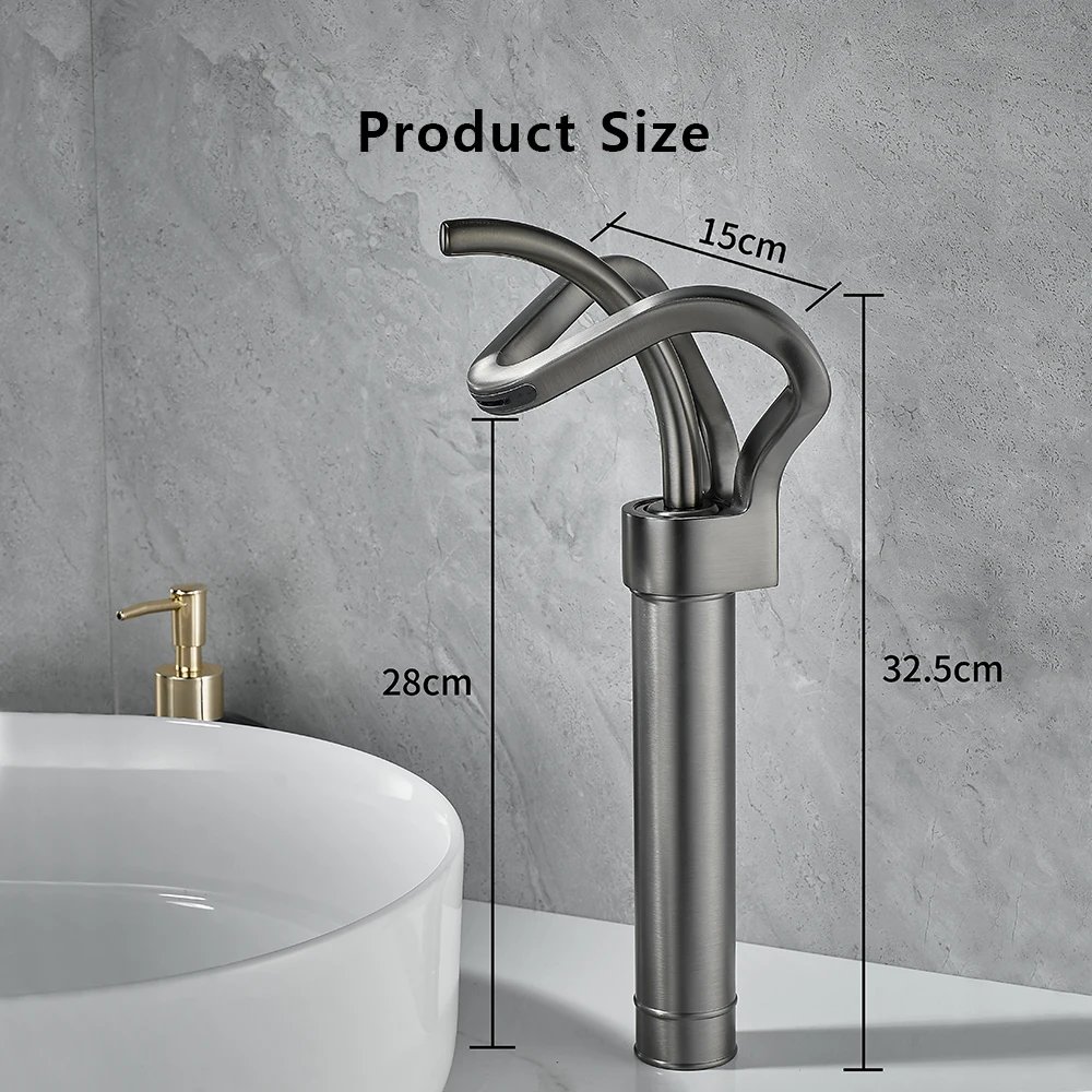 Luxury Brass Basin Faucet 1 Hole Sink Water Faucet Toilet Hot Cold Crane Mixer Waterfall Basin Tap Washbasin Faucet for Bathroom Luxury Brass Basin Faucet 1 Hole Sink Water Faucet Toilet Hot Cold Crane Mixer Waterfall Basin Tap Washbasin Faucet for Bathroom