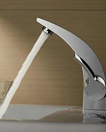 BAKALA Classic Dolphin Chrome Bathroom Faucet – Single Lever Brass Basin Mixer Tap G-7060