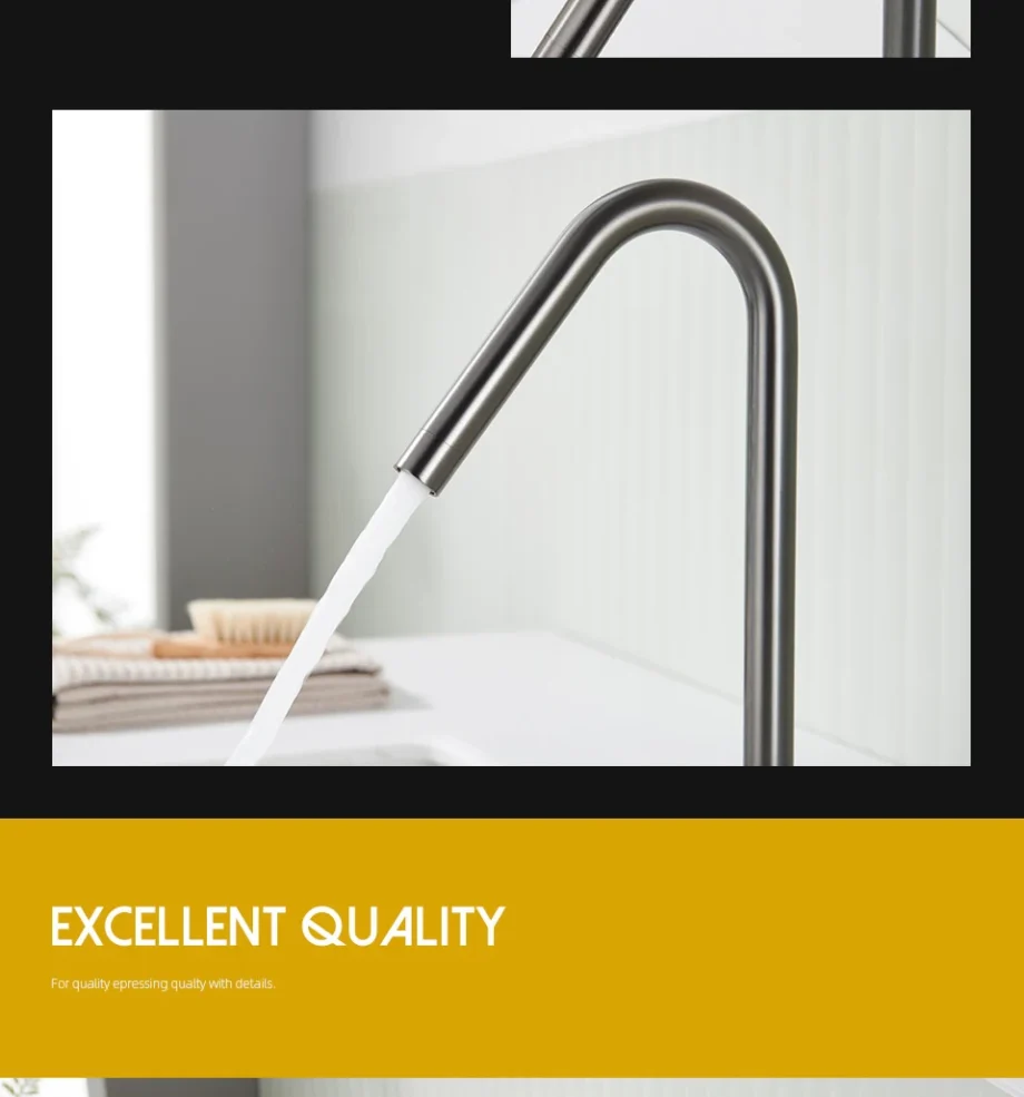 Gunmetal basin faucet