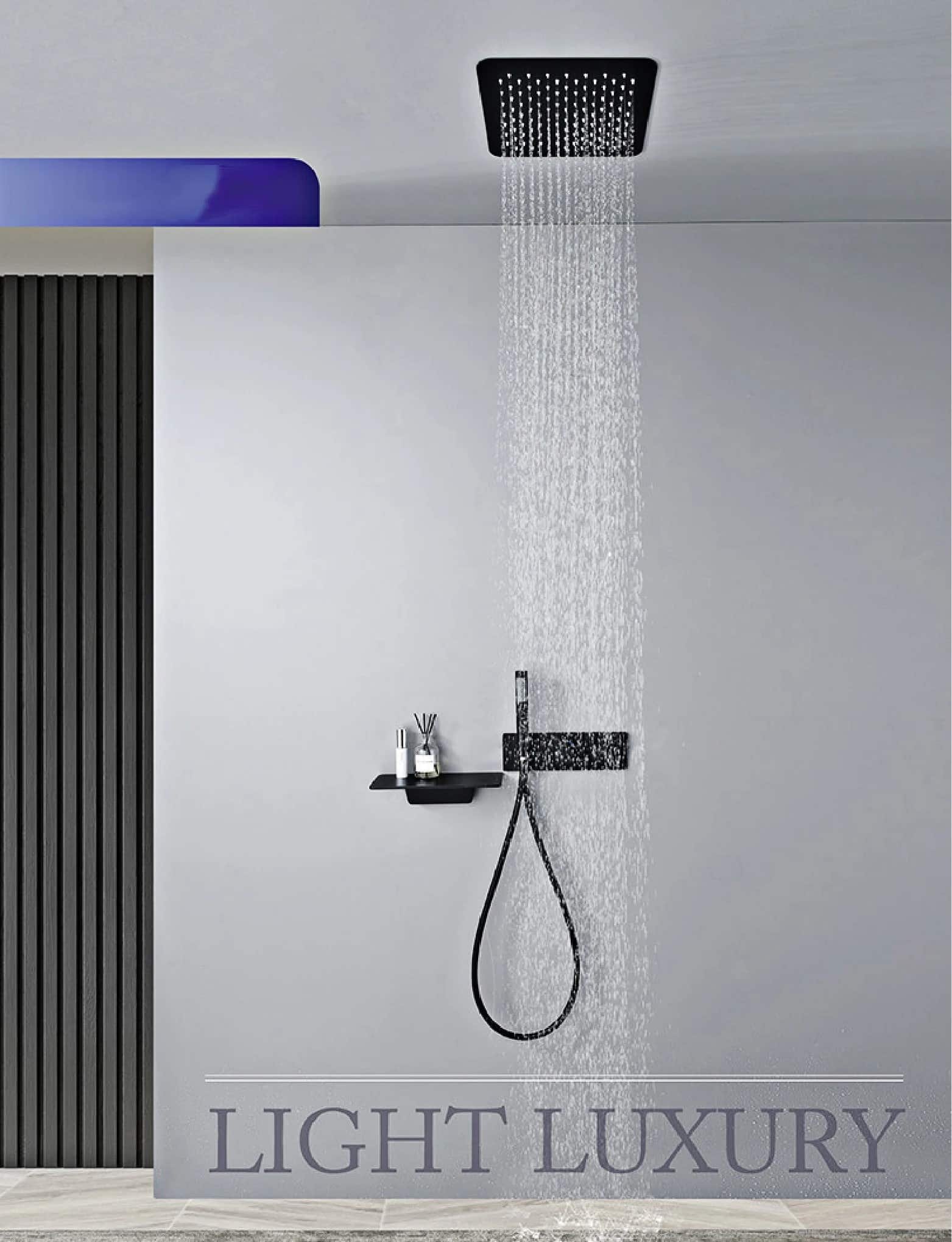 ceiling led shower panel