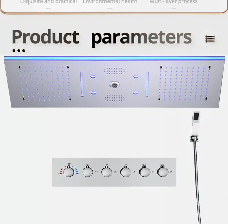 bluetooth music shower head