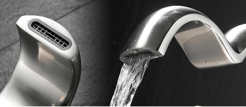 Luxury Gold Bathroom Faucet  Waterfall Mixer