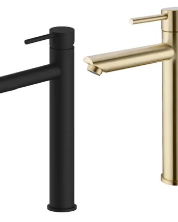 Black bathroom faucet