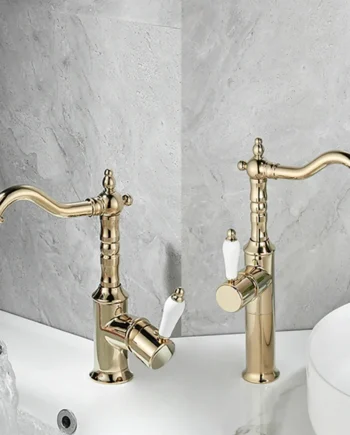 Antique copper faucet