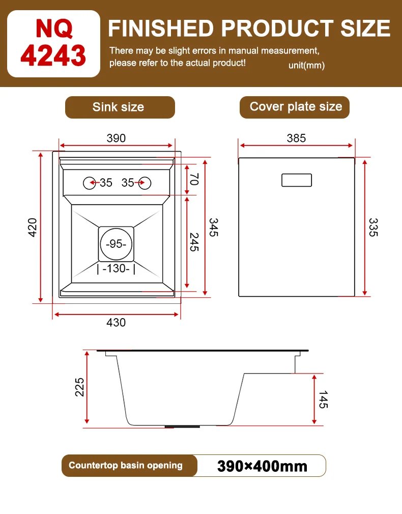 Stainless Steel Kitchen Sink Multifunctional Hot and Cold Water Adjustment Hidden Mini Sink Bar Apartment Hand Wash Basin