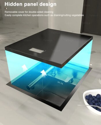 Mini Stainless Steel Sink Hot Cold Adjustable