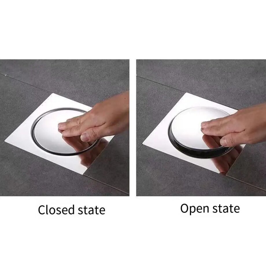Square Bathroom Drain