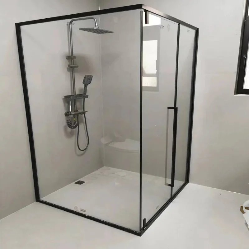 Stainless Steel Glass Shower Partition