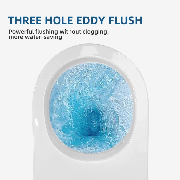 European Ceramic Back‑to‑Wall / Wall‑Mounted Toilet