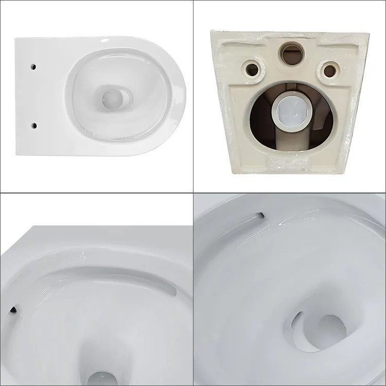 Wall Hung P‑Trap Toilet