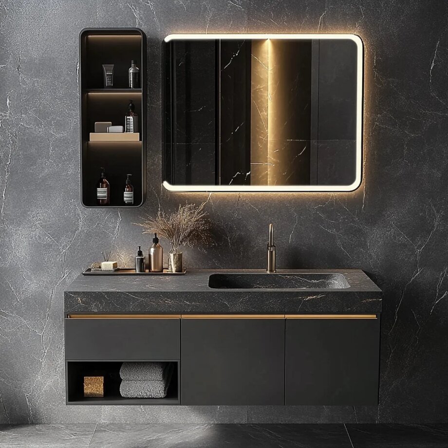 36-Inch High-End Bathroom Vanity Set with Sink