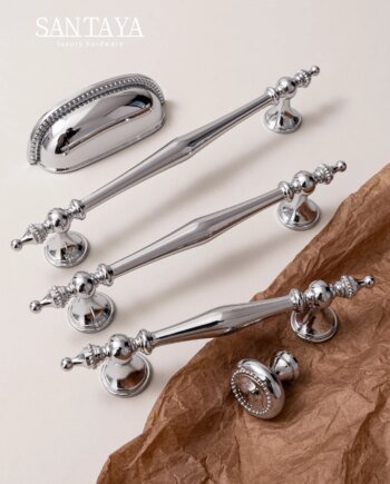 Silver T-Bar Drawer Pull