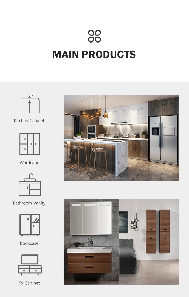 Black Matt Lacquer Kitchen Cupboard Kitchen Cabinet Black Modern Luxury Kitchen Cabinet