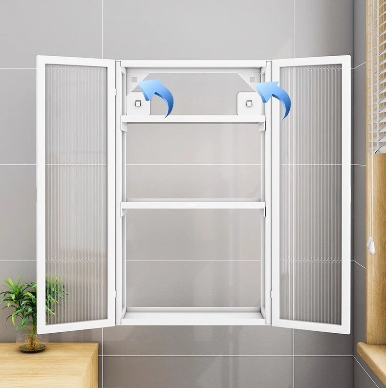 Wall Cabinet Kitchen Organizer Toilet Bathroom Closet Partitions Shelves Storage Shelves Cabinets Trendy Furniture Decorations