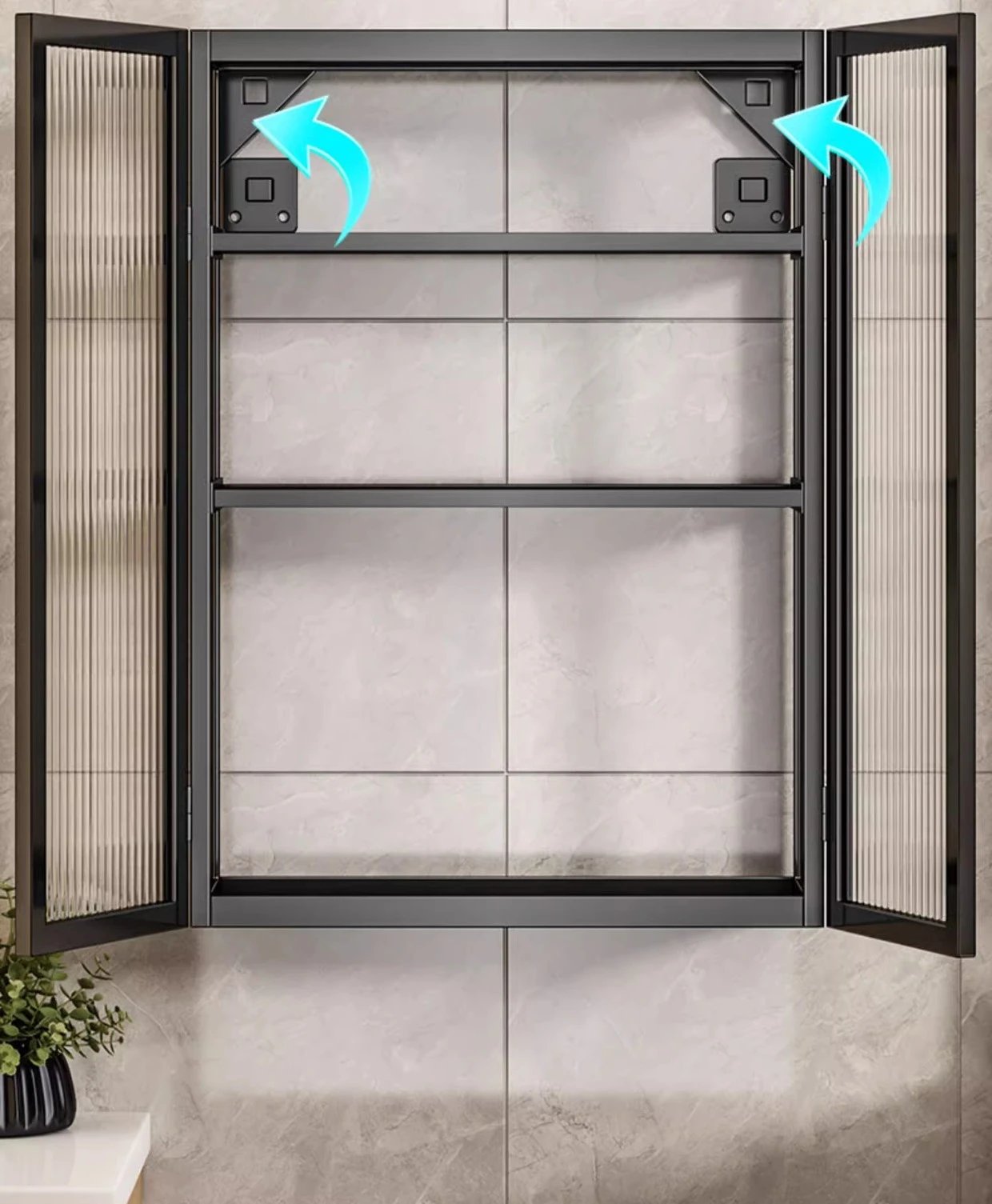 Wall Cabinet Kitchen Organizer Toilet Bathroom Closet Partitions Shelves Storage Shelves Cabinets Trendy Furniture Decorations