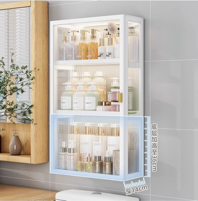 Wall Cabinet Kitchen Organizer Toilet Bathroom Closet Partitions Shelves Storage Shelves Cabinets Trendy Furniture Decorations