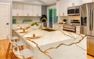Calacatta Quartz Stone Slab