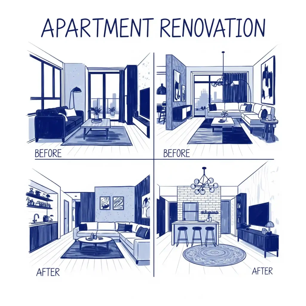 Essential Checklist for a Stress-Free Apartment Renovation - Steps To Renovate An Apartment Efficiently