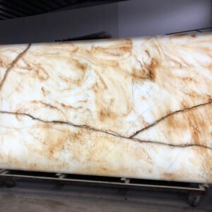 Backlit Onyx Stone Slab