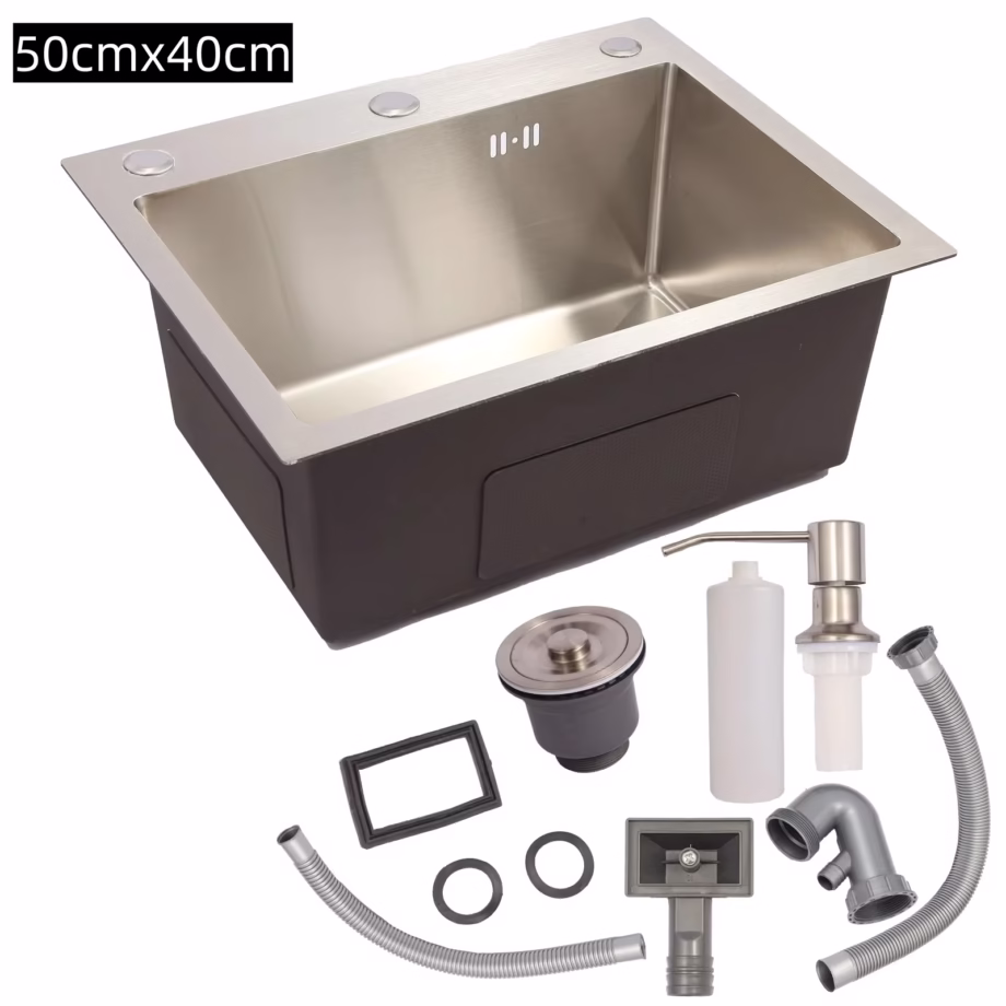 bar sink with tap hole