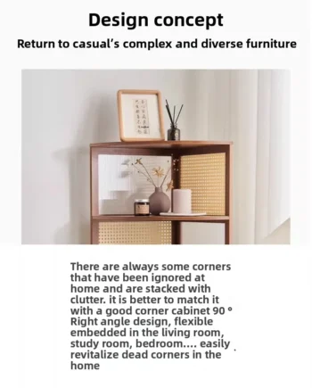 Triangular Corner Cabinet