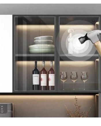 Large Multipurpose Display Cabinet for Living Room