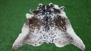 real cow skin décor