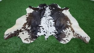 real cowhide décor
