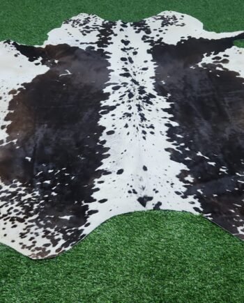 black brown white cowhide rug