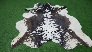 real cow skin rug