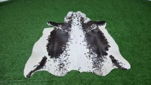 multishade cowhide rug