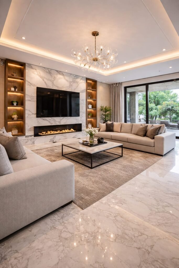 modern living room remodeling dubai villa renovation interior