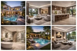 villa renovation exterior in Arabian Ranches Dubai with modern architecture