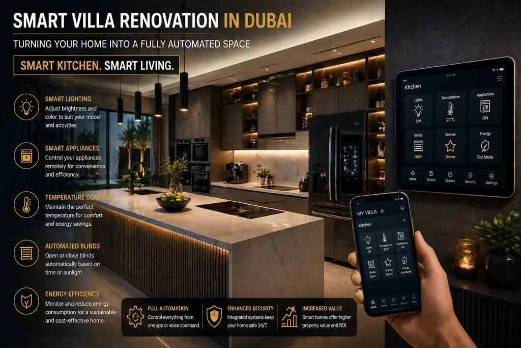 Smart Villa Renovation in Dubai