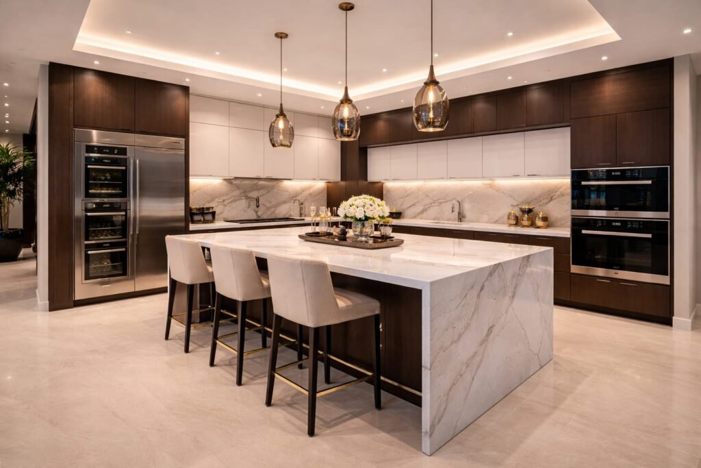 kitchen renovation dubai modern kitchen island design