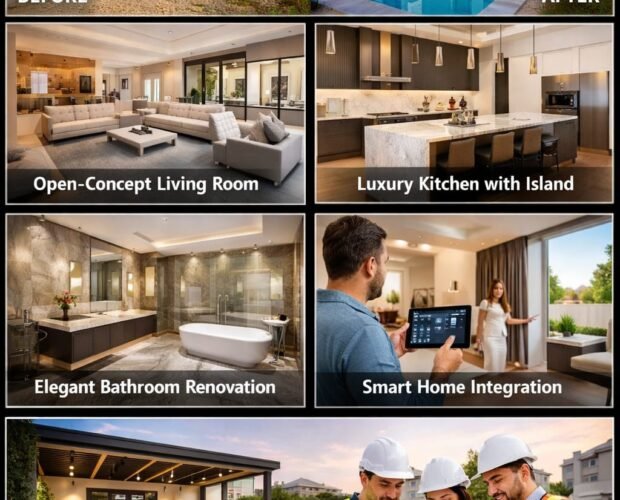 home renovation Dubai company before and after villa transformation luxury design