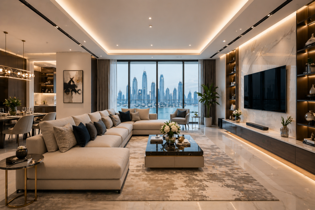 luxury apartment renovation Dubai