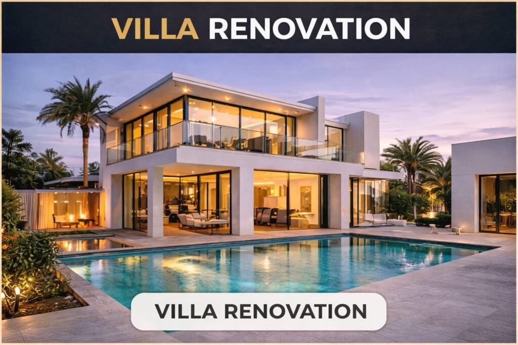 Renovation services in Dubai