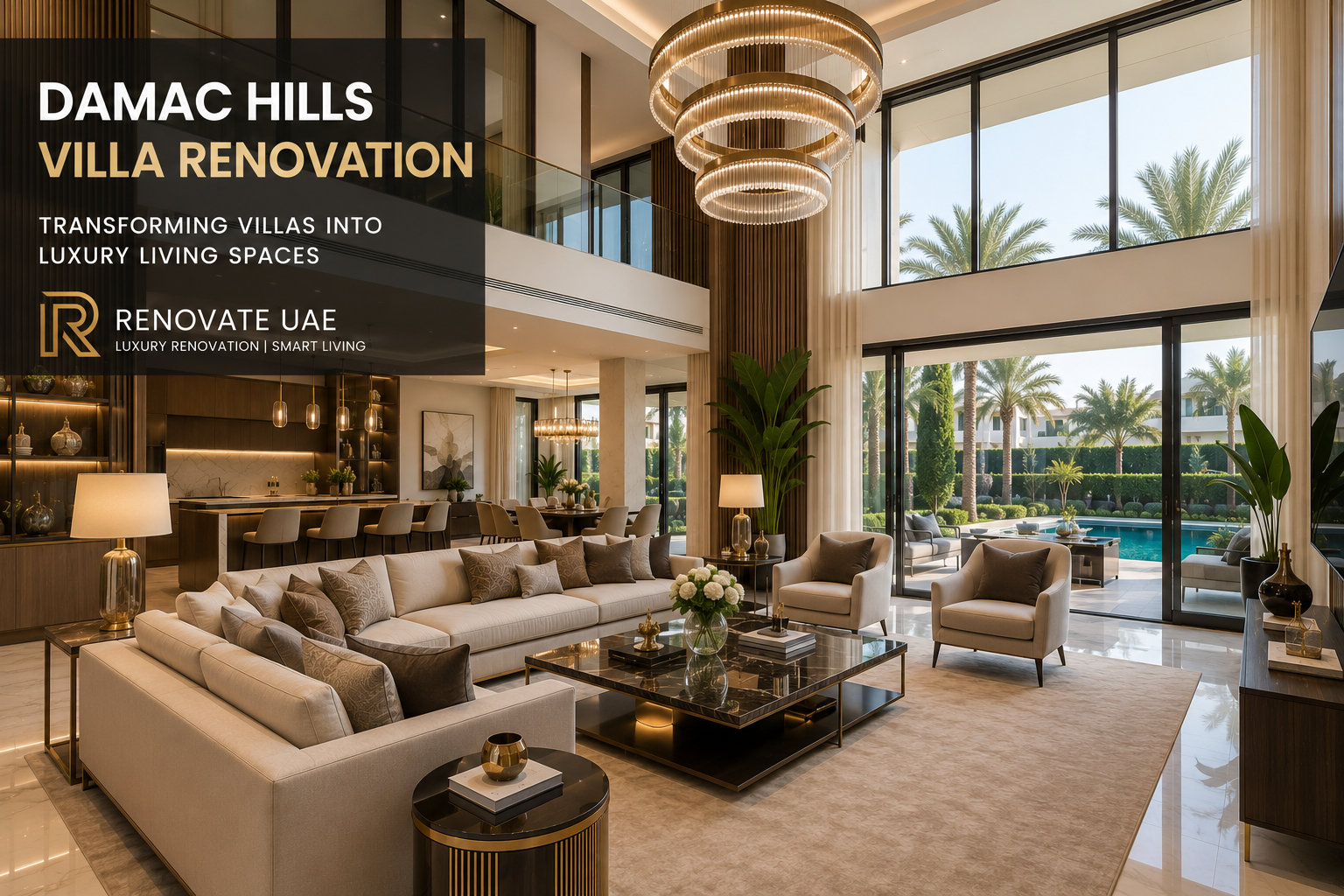 DAMAC Hills Villa Renovation | Luxury Villa Renovation Dubai