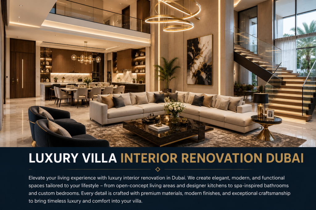 luxury villa renovation dubai