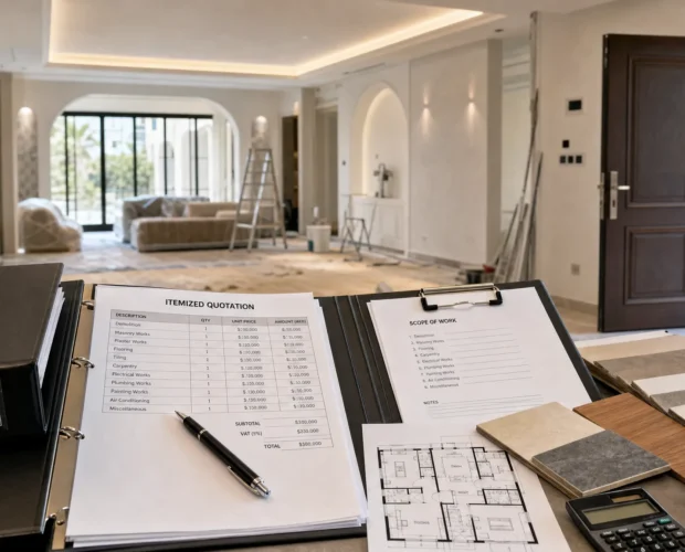 How to Compare Home Renovation Services in Dubai - Main Image